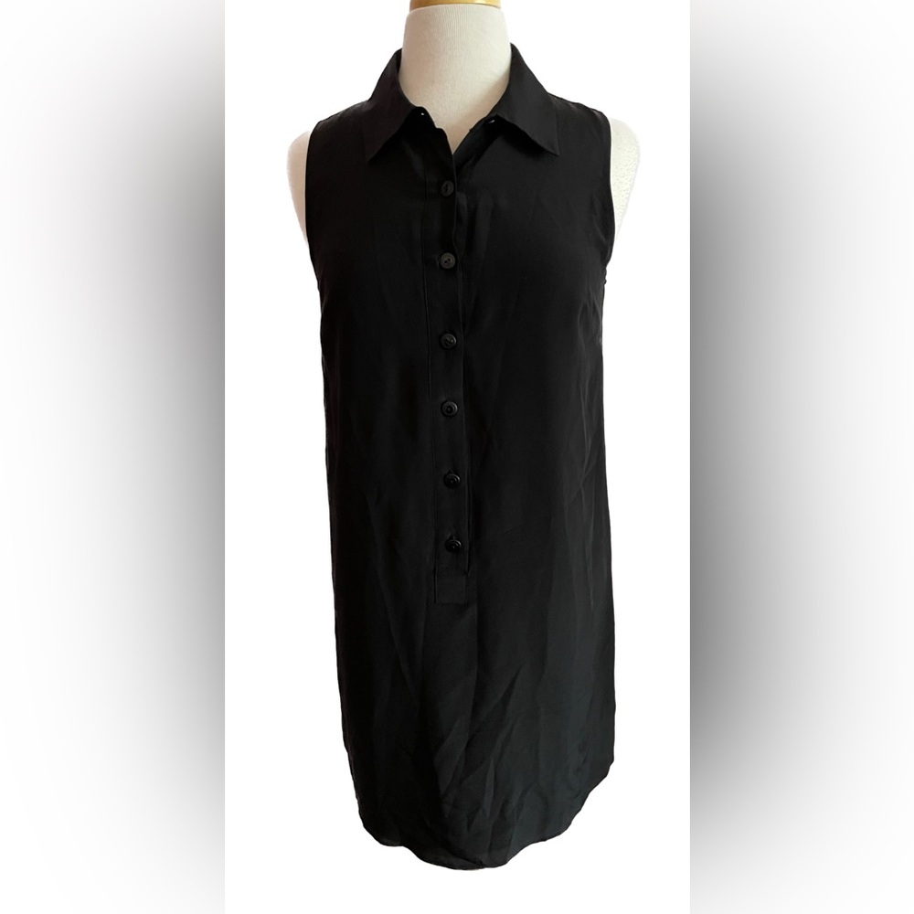 Cynthia Rowley Black Silk Tunic